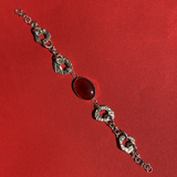 Carnelian Relief Fragment Bracelet